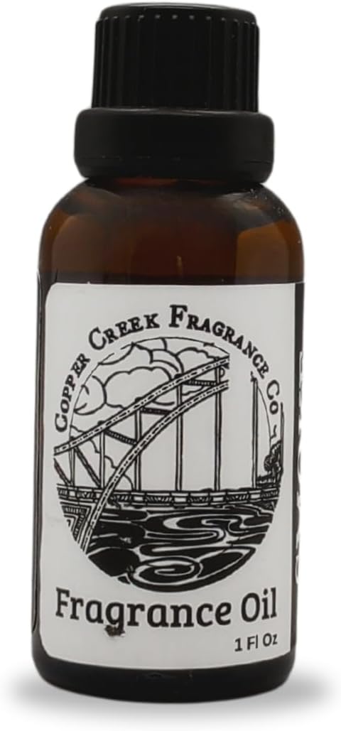 Copper Creek Amber Tonka Bean (Type* Compatible with) Scented Crafting Fragrance Oil for Bath and Body Products, Perfumes and Candles, 1 Oz