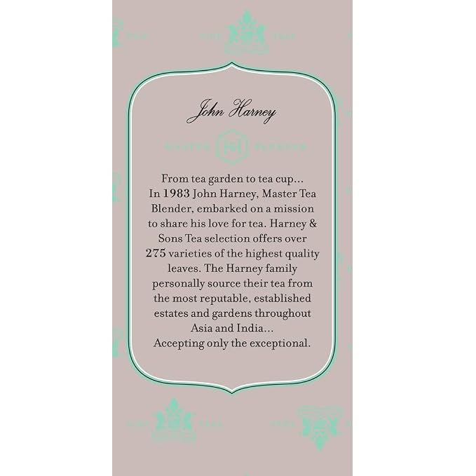 Harney & Sons Premium Organic Herbal Tea, Peppermint, 20 Count (Pack of 2)