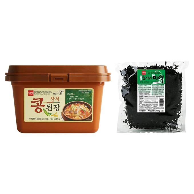 Wang Korean Doenjang and Baby Seaweed Dried Slices