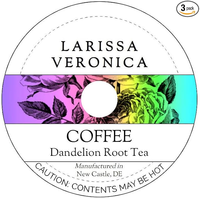 Coffee Dandelion Root Tea (Single Serve K-Cup Pods) (12 pods, ZIN: 572243) - 3 Pack