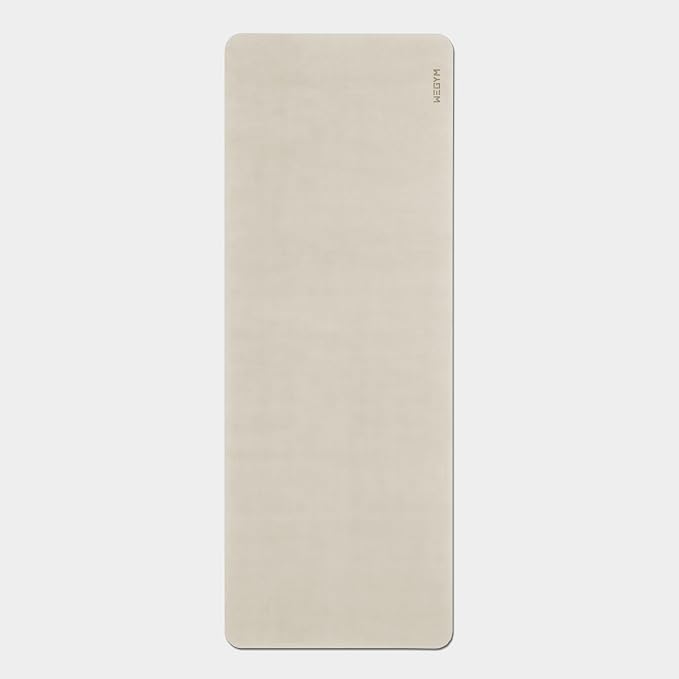 WeGym Yoga Mat, 4mm Cushioned Exercise Mat for Yoga, Pilates, Home Workouts - Anti Slip Polyurethane Suede Yoga Mat with Carrying Strap