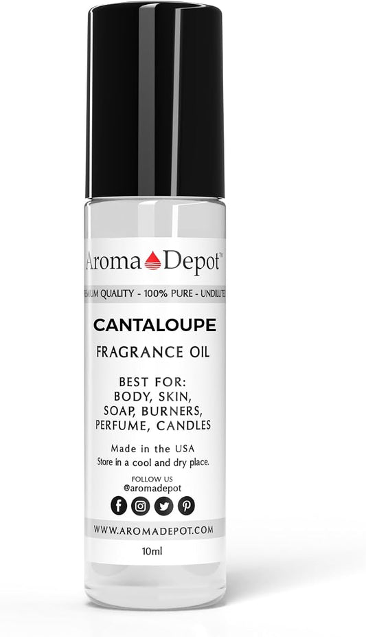 Cantaloupe 10ml Fragrance Oil I Perfume I Skin Oil I Scented Oil. DIY Projects Such as Candles, Bath Bombs, Body Butters, Creams & Lotions. Few Drops in The Diffuser, Burners, or Warmers.