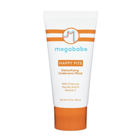 Megababe Happy Pits Underarm Mask, Detox, Odor Control, 3 fl oz
