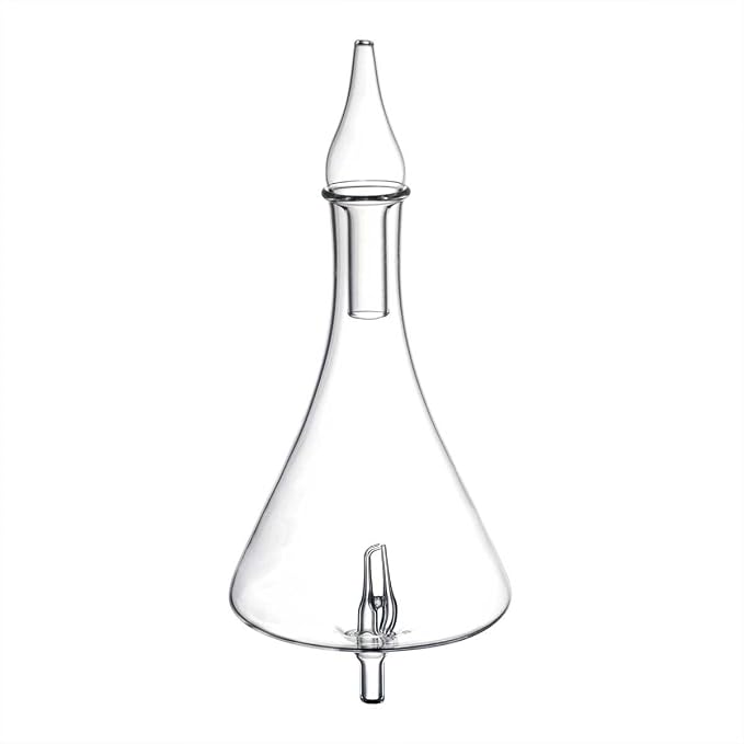 Replacement Glass Reservoir Set for Organic Aromas Nebulizing Essential Oil Diffusers for Aromatherapy (Raindrop) …