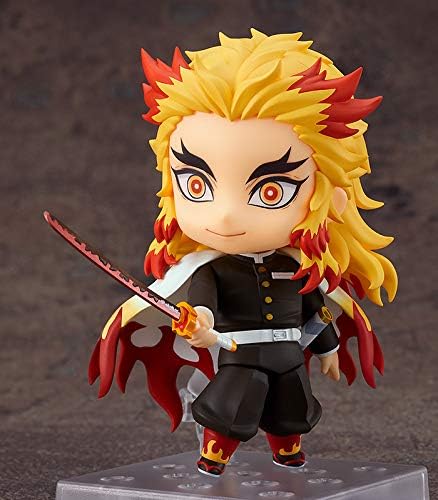 Good Smile Company Demon Slayer: Kimetsu no Yaiba: Kyojuro Rengoku Nendoroid Action Figure