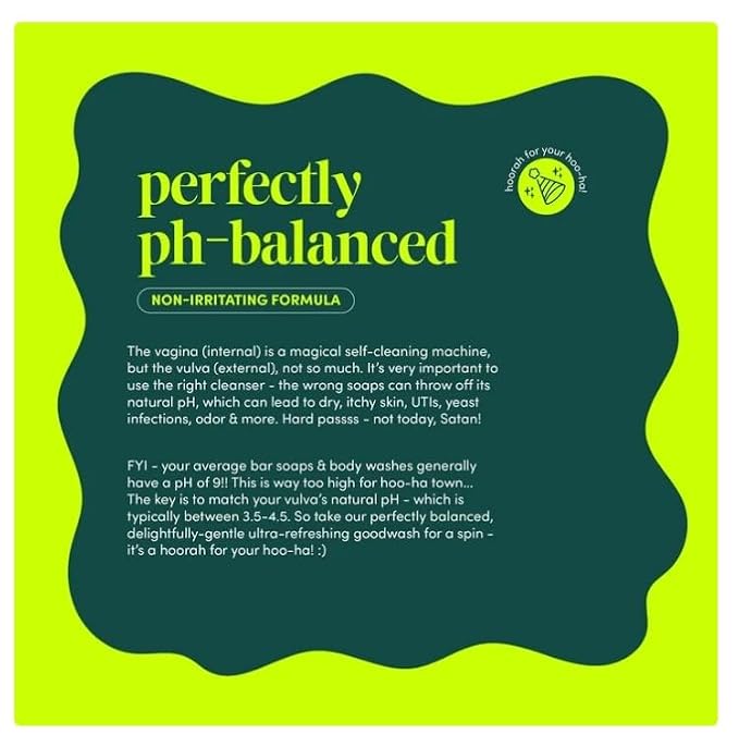 Down There Wash Aloe-Based Intimate Cleanser, pH-Balanced with Calendula and Sage, Rosewater Scent, 8.5 Oz ~ (1 Pack)