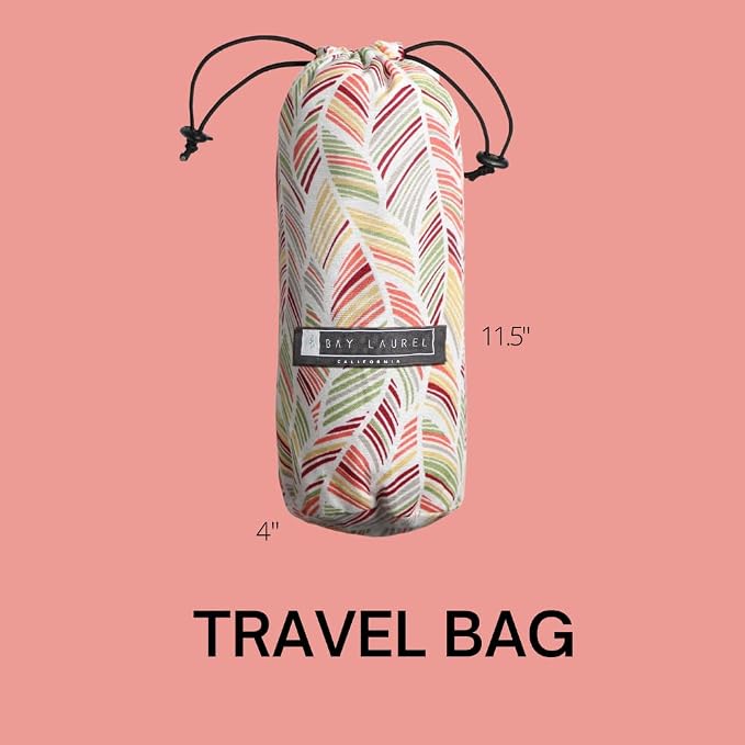BAY LAUREL Turkish Beach Towel with Travel Bag 39 x 71 Quick Dry Sand Free Lightweight Large Oversized Towels Light