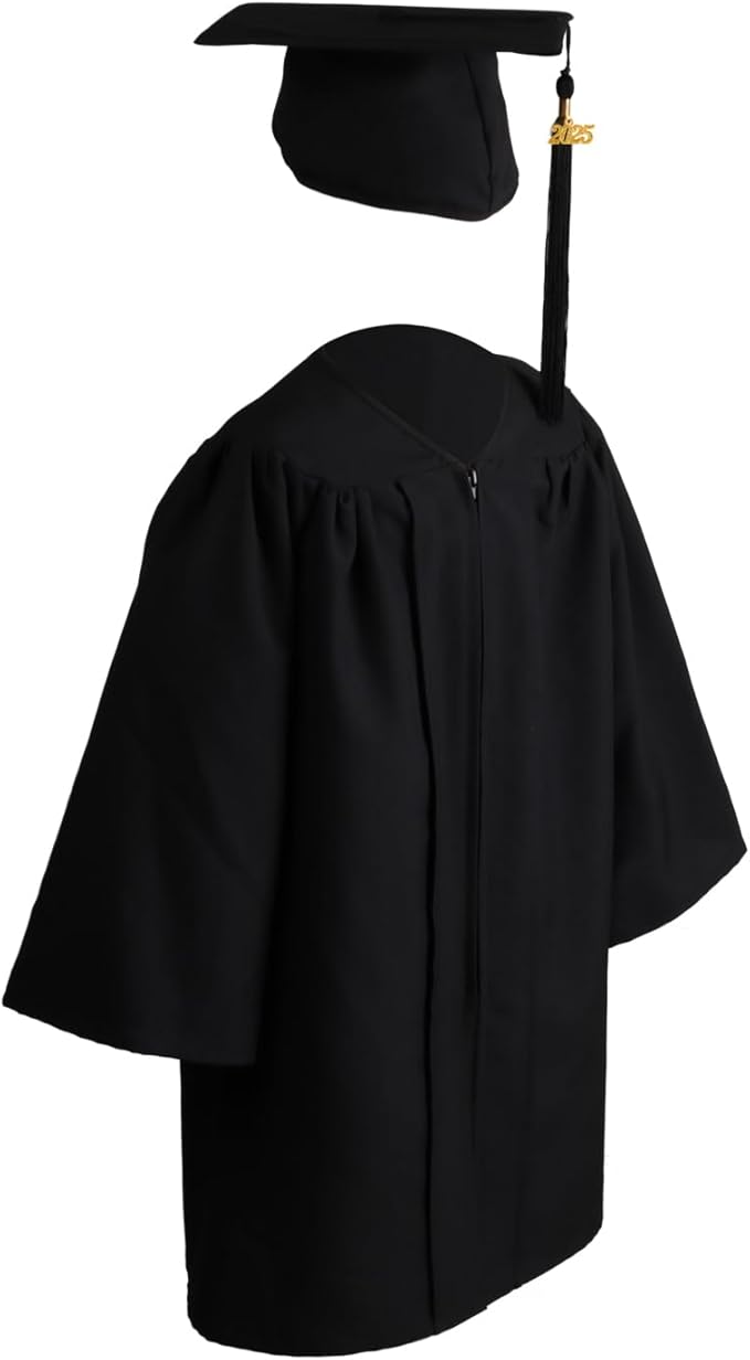 OSBO GradSeason Unisex Matte Kindergarten Graduation Gown Cap Tassel Set 2025