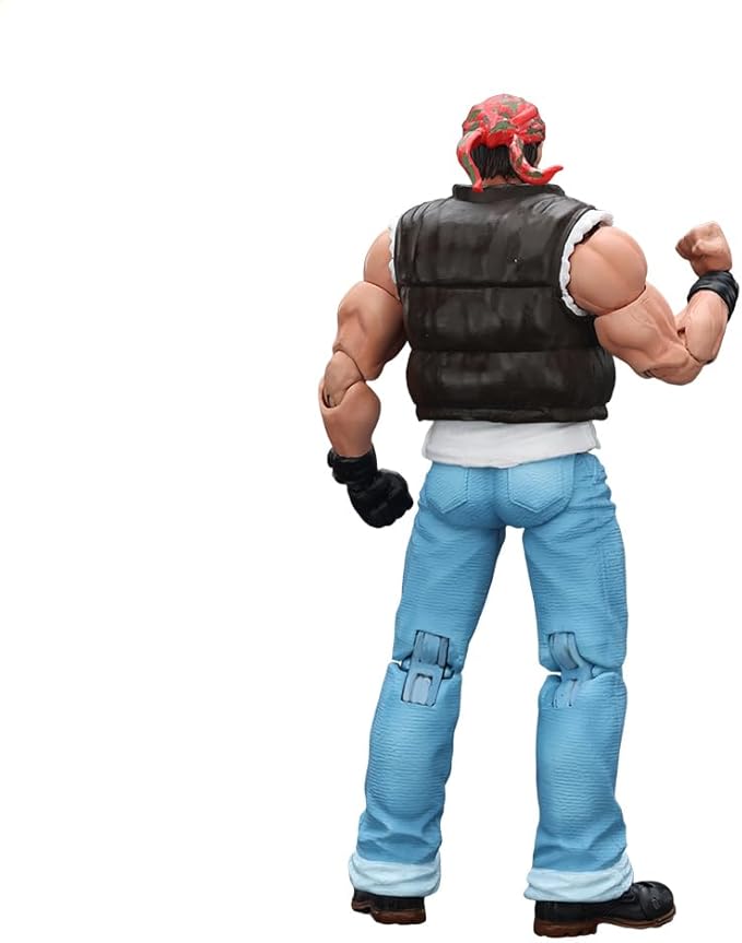JOYTOY SNK 1/18 Action Figure -KOF'98UM-Ikari Warriors Team-Ralf Jones,9.84",Flexible and Posable Collection Model Birthday Gifts for Kids Age15+ JT01710 Pre Order