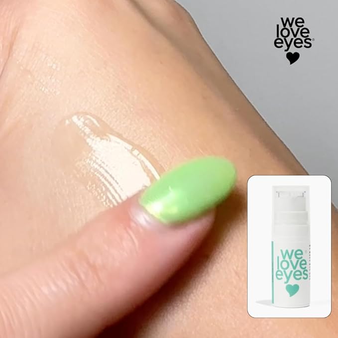 We Love Eyes - Shrubtox® - Active Hyaluronic Eye Glass gel with 5 collagen boosting actives - Improves fine lines and wrinkles
