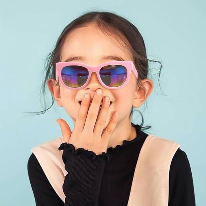 KENBO Kids Sunglasses for Girls UV Protection Toddler Sunglasses