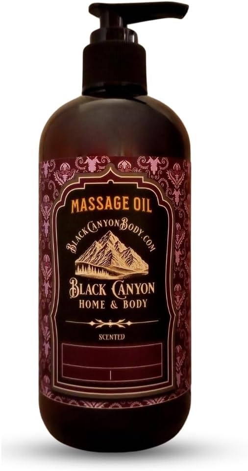 Black Canyon Peanut Butter Cookie Crunch Scented Massage Oil, 12 Oz