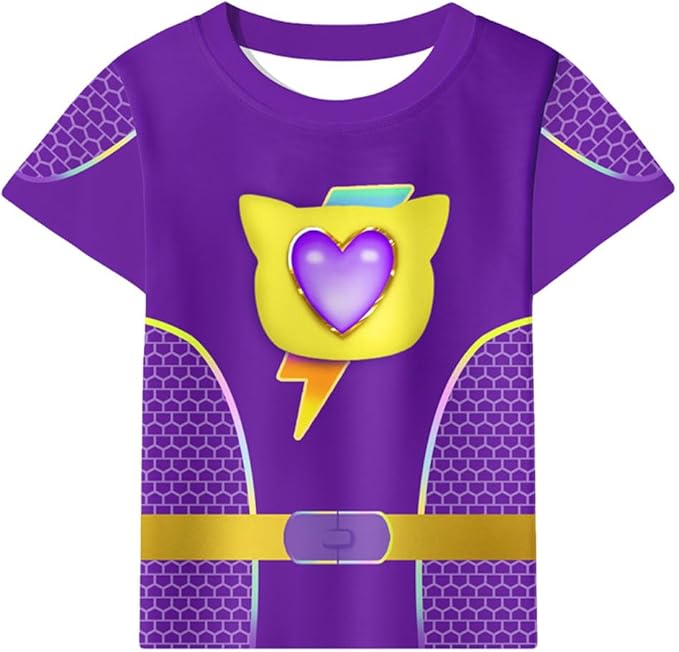 ACoiay Kids Kitties Daily Outfit with Mask and Headband for 2-8 Years