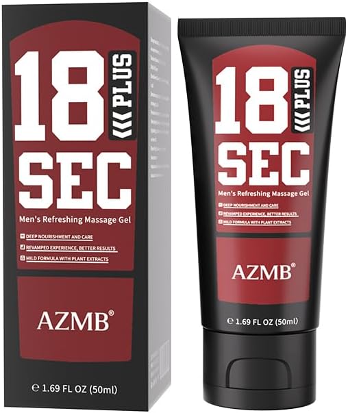 Male Enhancement Cream for Men, Body Gel for Private Part, Men's Re-Vitalize Enlargement Oil, Enhance Size and Performance – Get Bigger Thicker and Stronger (18 Sec Men's Refreshing Massage Gel)