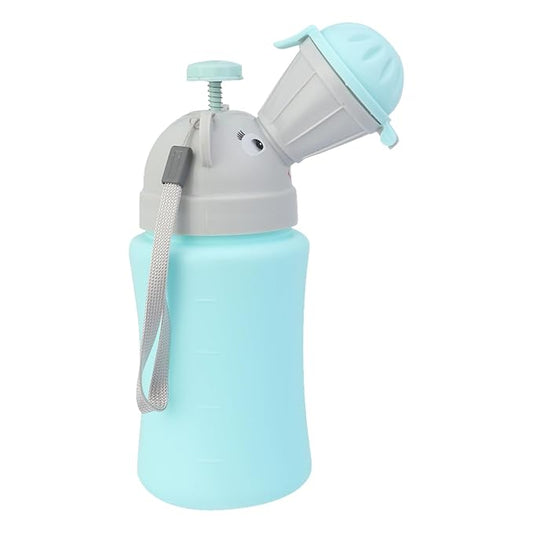 FRCOLOR Portable Car Urinal Bottle with Leakproof Design Mini Potty for Boys Lightweight and Portable Emergency Toilet for Travel Camping Outdoor Use