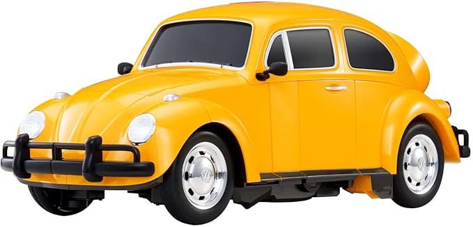 Robosen Bumblebee Flagship Transformer Robot Toy – Auto-Converts Volkswagen Beetle to G1 Bumblebee, 14.84", Voice & App Control, 67 Microchips, 31 Joints, Programmable, Collector's Edition