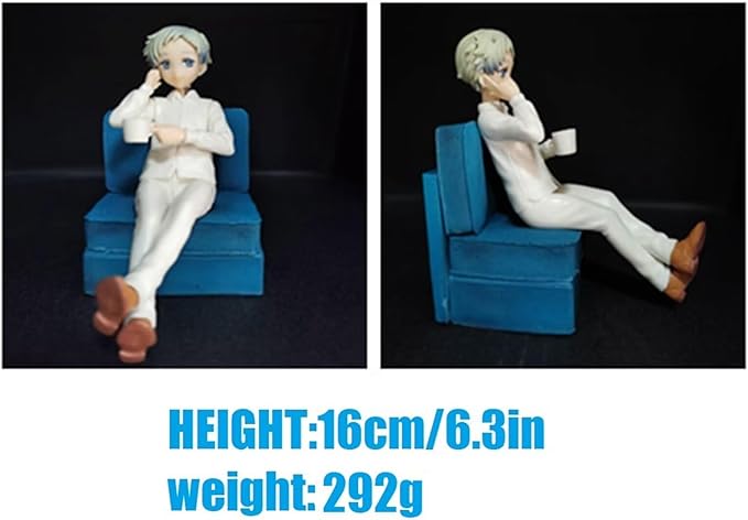 KPOP Anime Figure,Ray-Norman-Emma Figure Anime Figure Cute Cartoon Action Figures Desktop Ornaments