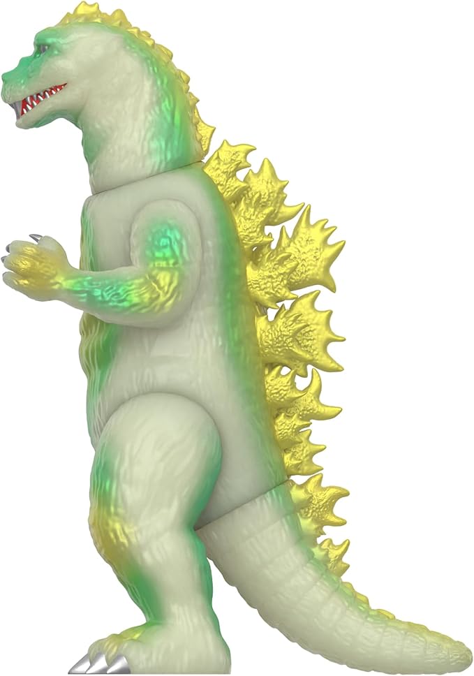 Super7 Toho Godzilla '55 (Glow in The Dark) Reaction Figure - 3.75" Toho Godzilla Action Figure Classic Monster Movie Collectibles and Retro Toys
