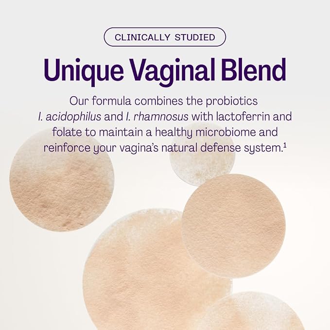 Bonafide Vaginal Pre + Probiotic for Women Clairvee – Hormone-Free, Clinically Studied – Supports Healthy Vaginal Microbiome While Helping Relieve Odor, Itching & Discharge – 2-Month Supply