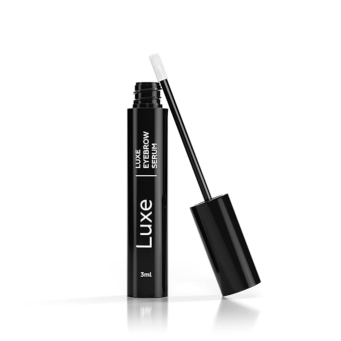 Luxe Cosmetics Eyebrow Serum for Hair Growth – Best Eyebrow Growth Serum for Fuller, Thicker, Longer Brows – Natural Brow Growth Treatment – Vegan Eyebrow Enhancing Formula for Women & Men