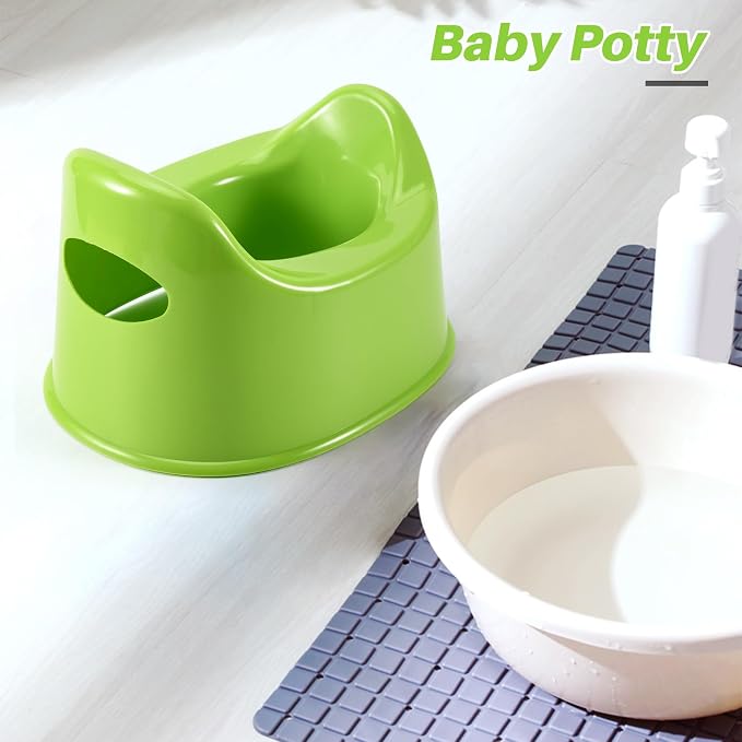 Baby Potty Travel Toilet Training Baby Portable Potty Kids Children Travel Toilet, green