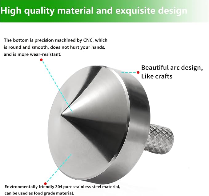 Stainless Steel Spinning Top, Precision Mini Desktop Gyroscope, Kill Time Reduce Stress ADHD Toys, Perfect Balance Gyro (Style 1)