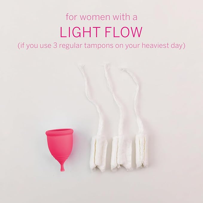 Pixie 2 Menstrual Cups - Ranked 1 for The Softest Reusable Period Cups - Wear 12 Hours - 100% Medical-Grade Silicone - Tampon Alternative for Feminine Care - Buy One We Give One (Combo)