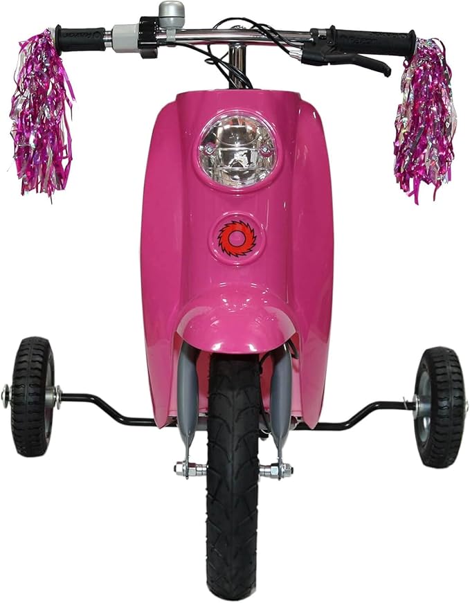 Hardline Products USA Wheels for Tots Training Wheels for Razor Pocket Mod Scooter fits Sweet Pea, Euro, Bellezza, Petite, Betty, Sweet Pee, Vapor, Chrissy, Bistro, Kiki, Hot Mod & Lightshow