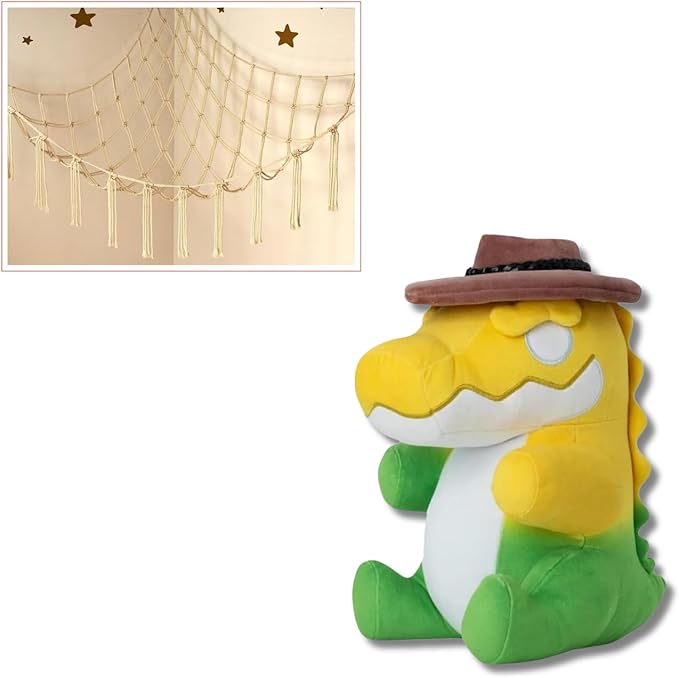 Amazing Plush - 10" Upgraded Circus Plushies - Stuffed Animal Hammock Corner - Soft Pillow for Home Decorations - Hugging Figures for Boys and Girls - Stuffed Animal Toys