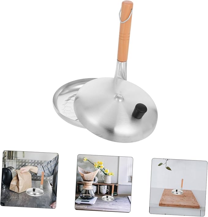 Mobestech Japanese Oyakodon Pan with Lid Nonstick Vertical Handle Frying Pan for Eggs Cooking Pot for Induction and Gas Stoves Healthy Low-fat Cooking