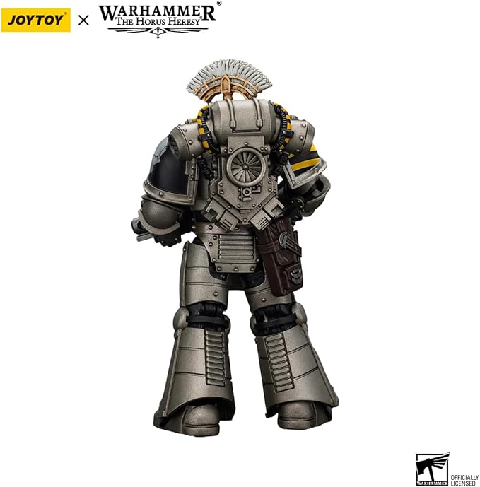 JOYTOY Warhammer The Horus Heresy lron Warriors MKlll Tactical Sergeant 1:18 Scale Action Figure Mecha Joy Toy Collection Model 4.8 inch