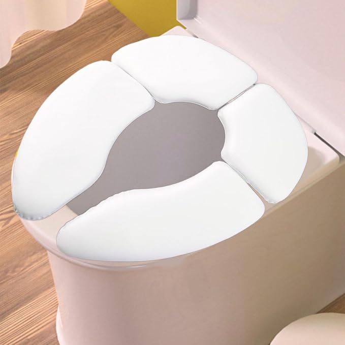 Foldable Potty Seat Training Seat Toilet Seat Cover Soft Comfortable for Children Portable for Child Kids Girl Travel
