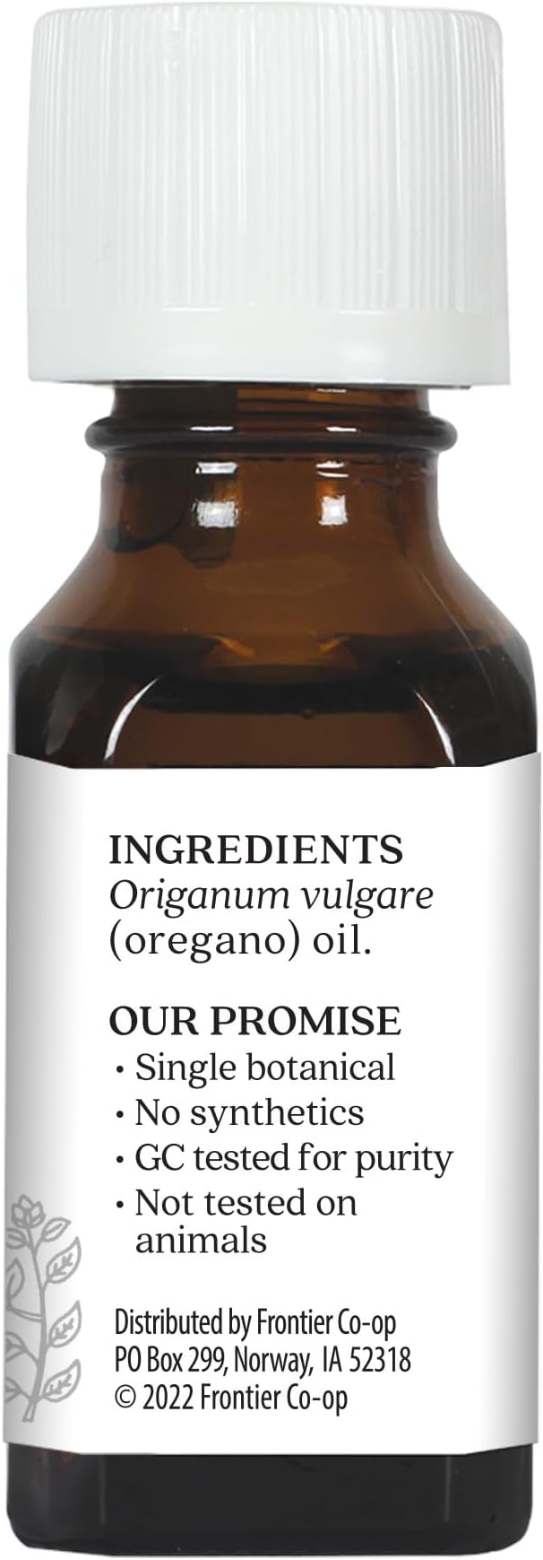 Aura Cacia 100% Pure Oregano Essential Oil, GC/MS Tested for Purity, 15 ml, Origanum vulgare, 0.5 Fl Oz