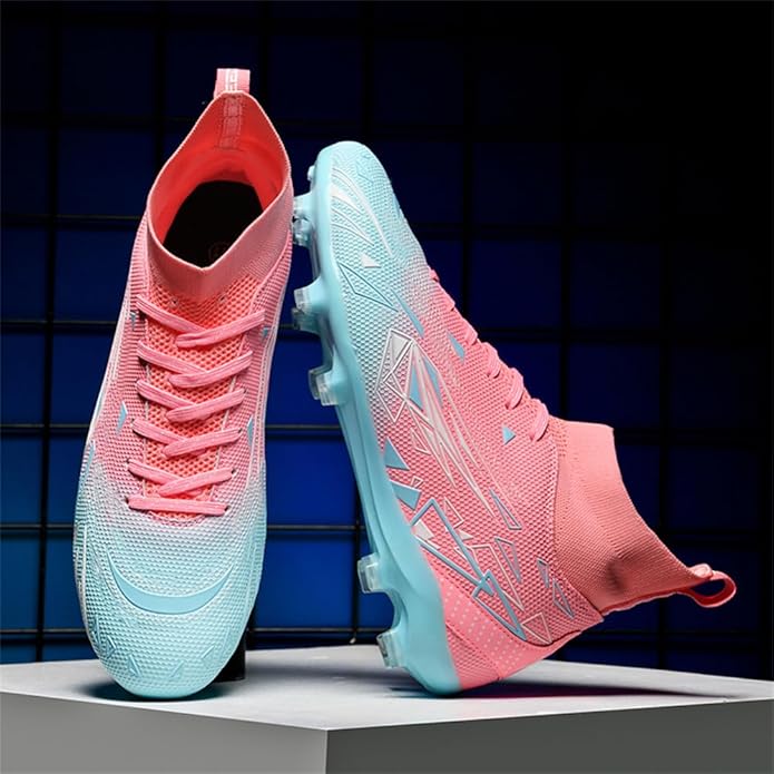 Kids Soccer Shoes Boys Football Cleats Professional Athletic Outdoor Trainning Football Shoes Youth Girl Turf Soccer Cleats
