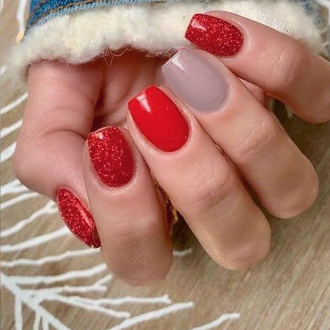Nail Stickers 20 Pieces Full Wraps Nail Polish Strips, Self-Adhesive Gel Nail Art Decals for Women Girls