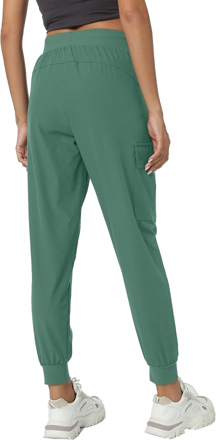 Women's Joggers Cargo Pants Lightweight Quick Dry Hiking Running Pants for Athletic Casual & Outdoor