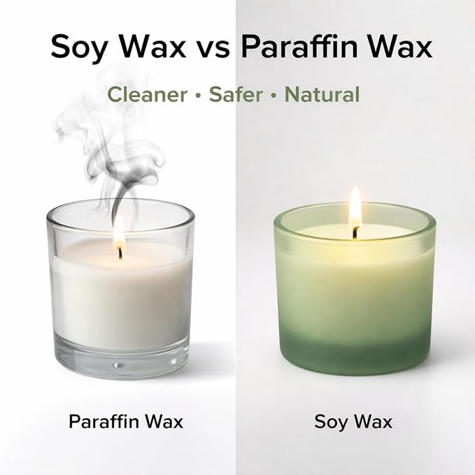 Soy Wax Candle Gift Set – Premium Holiday Scents for Relaxation & Festive Ambience – Long-Lasting, Clean Burn Aromatherapy Candles – Perfect Christmas, Gift for Aromatherapy Lovers