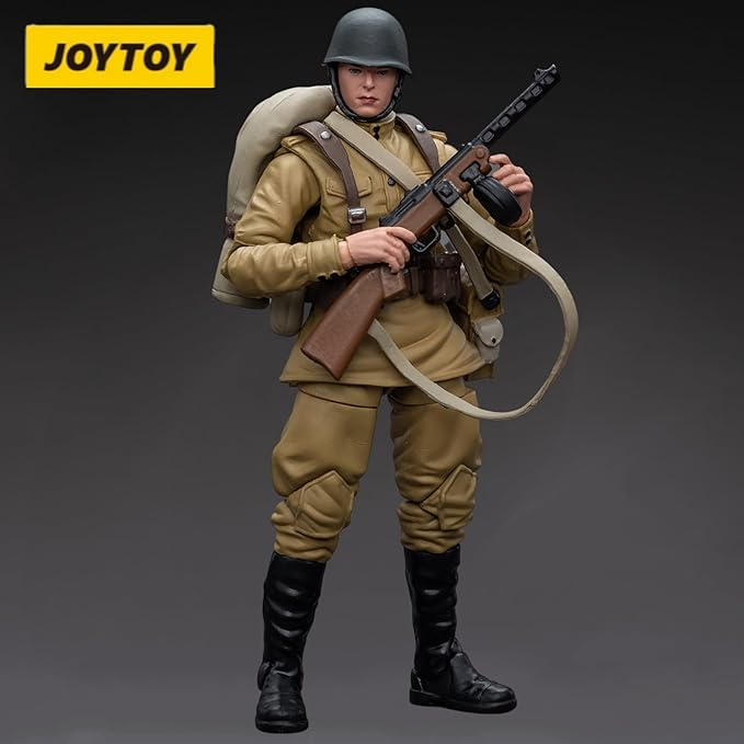 JOYTOY Hardcore Coldplay 1/18 Action Figures WWII Soviet Infantry Collection Model Birthday Gifts