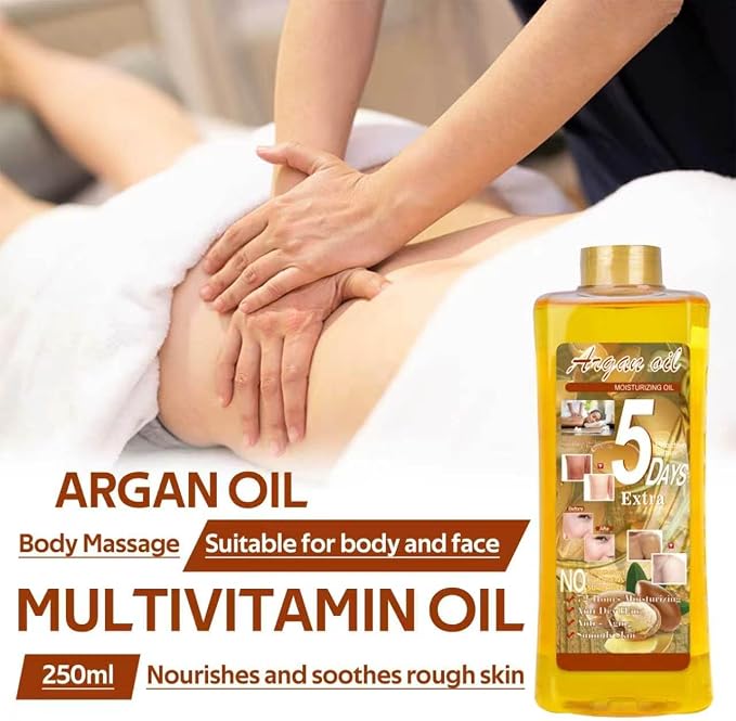 Massage Oil,Massage Oils for Massage Therapy,Moisturizing Body Oil for Muscle Relaxing,Natural Skin Oils for All Skin Types,Men and Women,250ml