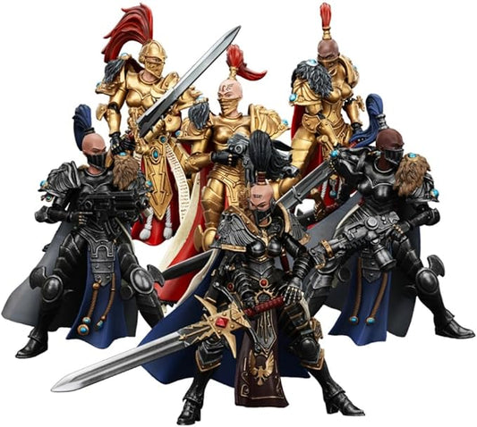 JOYTOY Warhammer Horus Heresy Sisters of Silence 6PACK 1:18 Scale Action Figure Mecha Joy Toy Collection Model