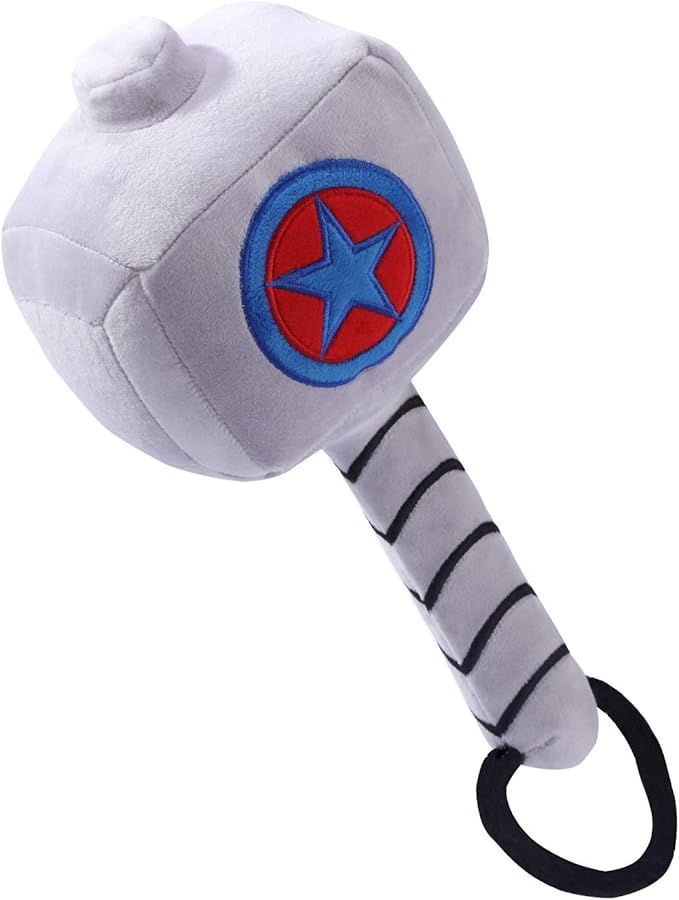 Marvel Legends Thor Hammer Toy Plush Pillow Buddy Kids Cosplay Toy - 11“