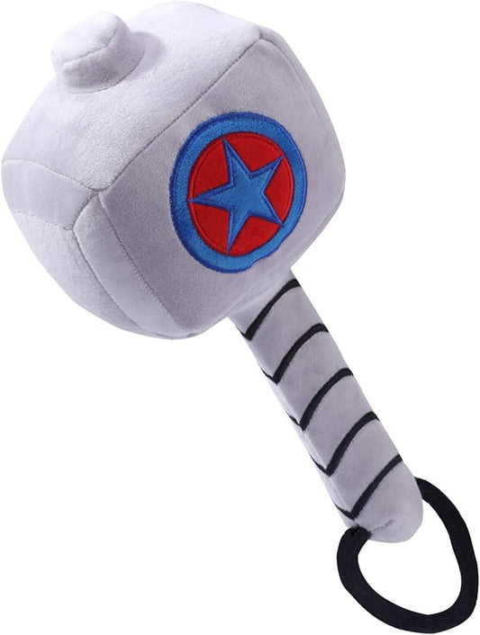 Marvel Legends Thor Hammer Toy Plush Pillow Buddy Kids Cosplay Toy - 11“