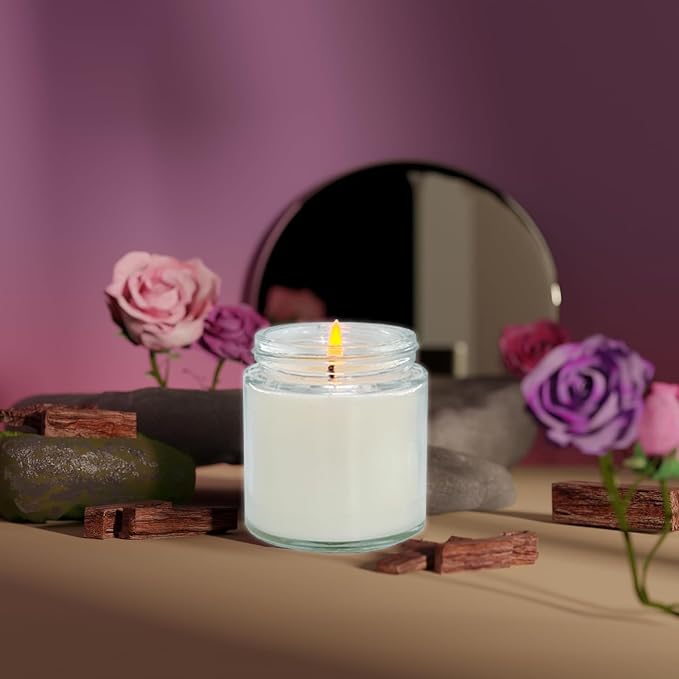 12 Pcs 4 Oz Mini Soy Candles,Eucalyptus Scented,Aromatherapy Candle,Bulk Candle Set，Great Stress Relieving Scented Candles for Girls as a Gift for Birthdays, Weddings and More!