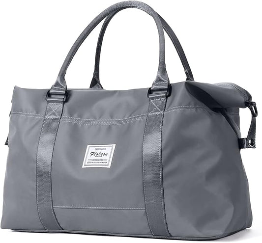 Travel Duffel Bag, Carry On Overnight Weekender Bags for Women | Travel Bag with Wet Pocket & Trolley Sleeve, For Spirit Airlines 18x14x8 Personal Item Bag