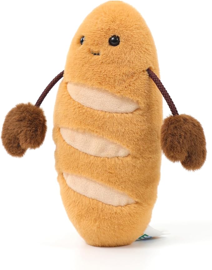 RECUR Stuffed Animal Baguette Plush Toy,Soft Food Plush,Cute Funny Plushie, Adorable Gift for All Ages