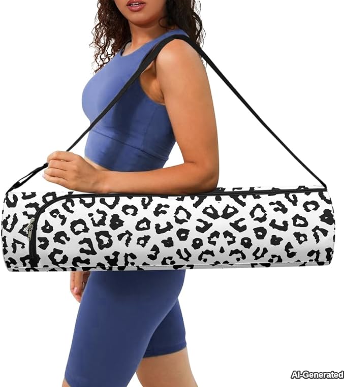 Yoga Mat Bags for Women Lightweight Gym Bag with Strap Full Zip Yoga Accessories