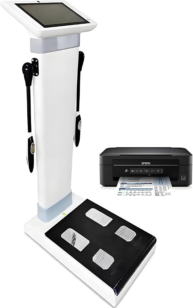 Body Composition Analyzer, Smart Body Analyzer Scale, in Body Scale with Body Fat Analysis, Professional Bioimpedance Biochemical Full Body Fat Protein Analyzer