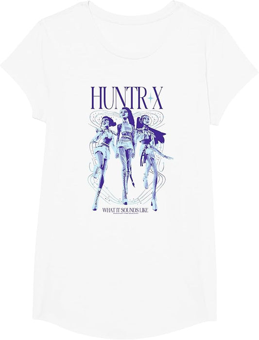 Kpop Demon Hunters Halloween Huntrix What It Sounds Like T-Shirt