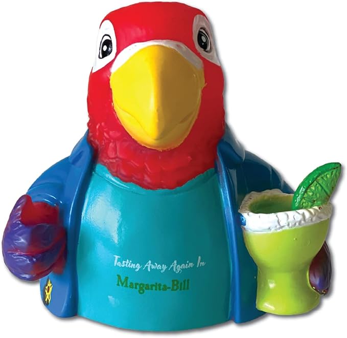 CelebriDucks - Tasting Away Again in Margarita-Bill - Floating Rubber Ducks - Collectible Bath Toy Gift for Kids & Adults of All Ages