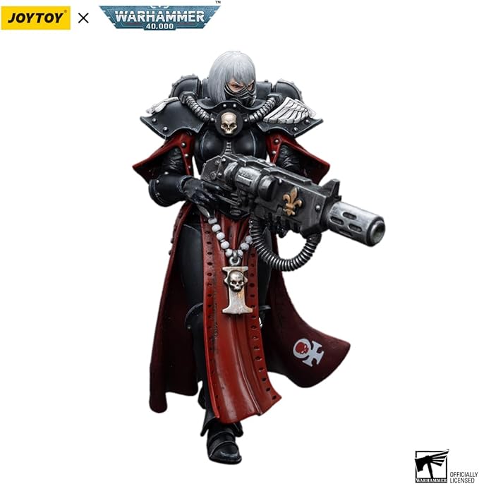 JOYTOY 1/18 Action Figures - Warhammer 40,000 Adepta Sororitas Battle Sister Sister Jurel - 4‘’,Classic Character,Collectible,Age 15 and Above